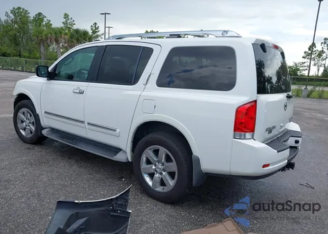 2012 Nissan Armada Platinum из США, поврежденный, VIN 5N1BA0NE5CN614040